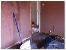 Domestic plastering